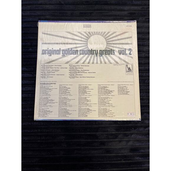 Original Golden Country Greatest Hits Vol. 2 Vinyl - Picture 2 of 5